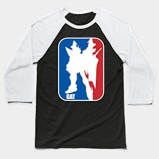 gundam strike noir gat nba logo baskelball Baseball T-Shirt